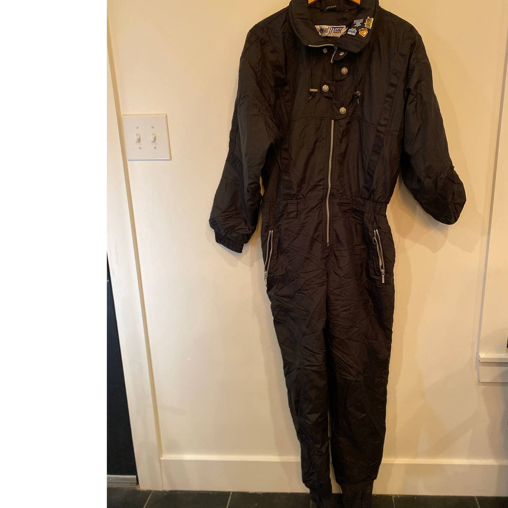 Downhill Race Ski suit with Stirrups